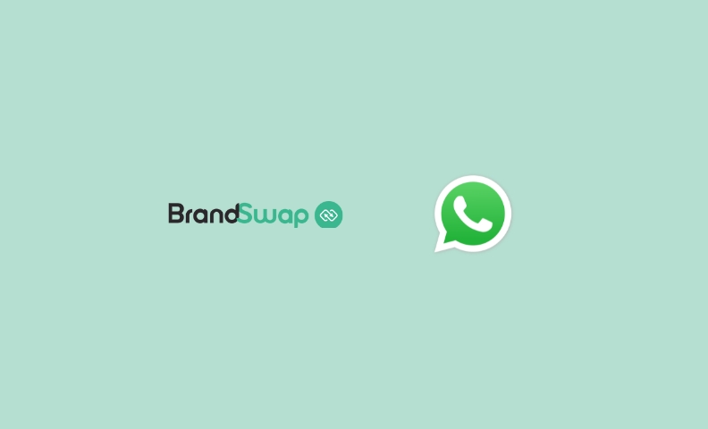 New BrandSwap Feature: Share to WhatsApp
